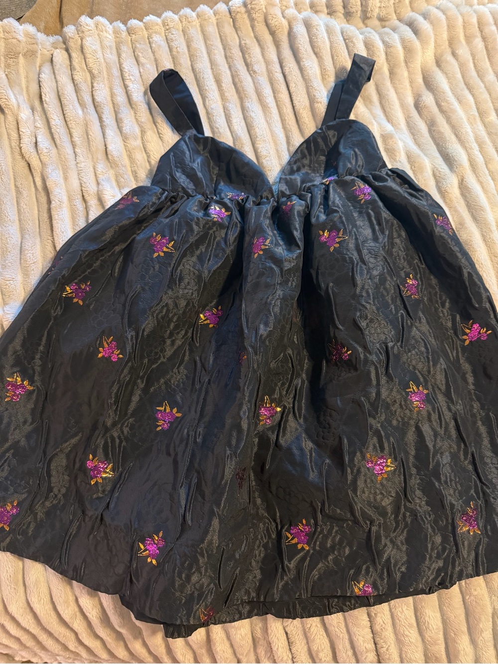 NWT For Love And Lemons Sachi Black Mini Dress - Picture 4 of 6